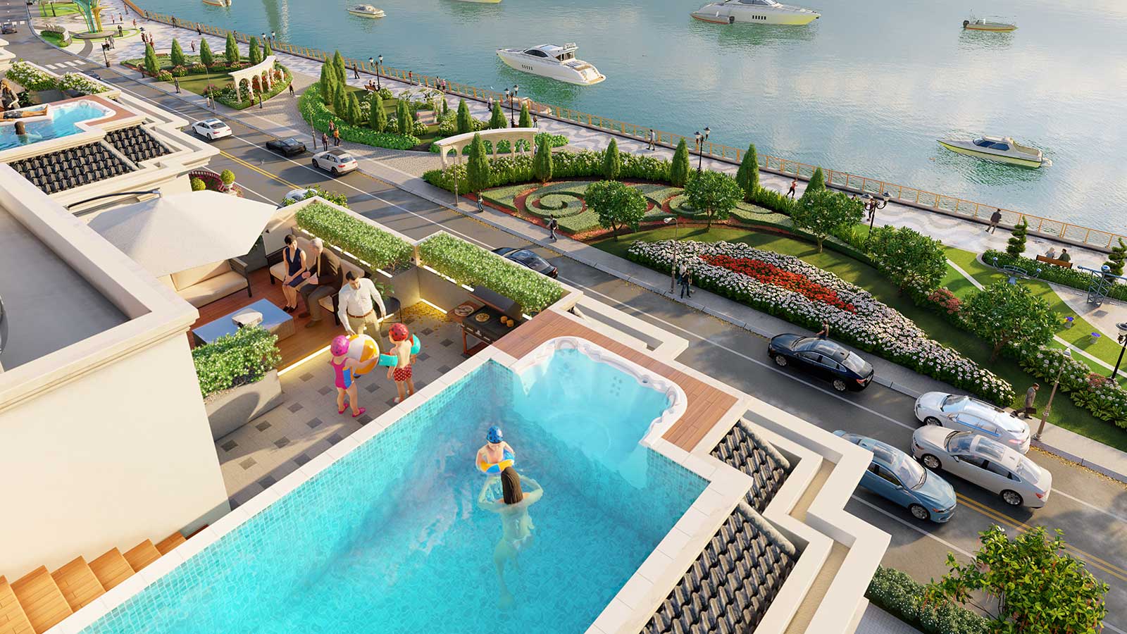 Hồ bơi Jardin Villas Van PHuc City
